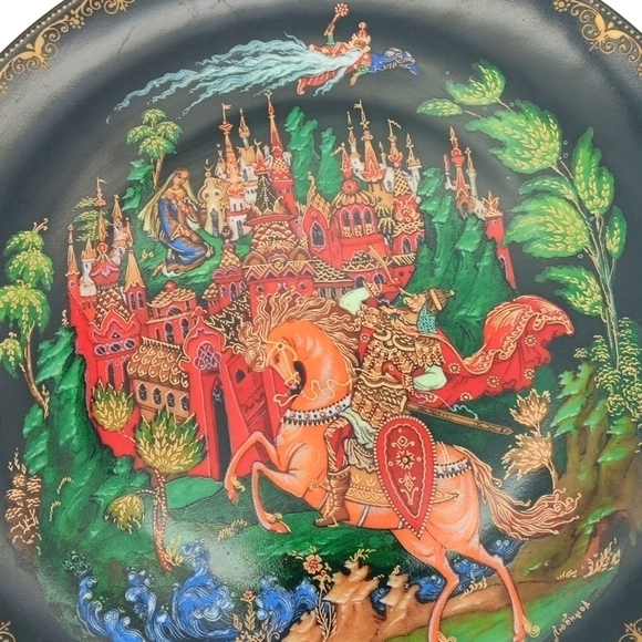 Bradford Exchange Tianex Russian Legends Plate - Picture 2 of 5
